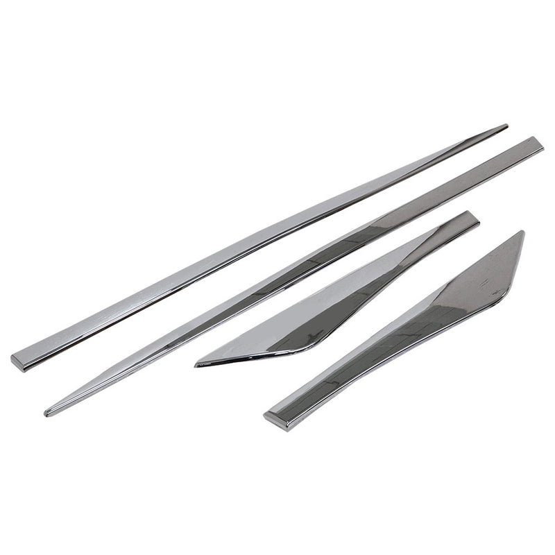 DURAFORCE For Nissan Rogue/X-Trail 2021-2025 Chrome Outside Body Side Molding Trim Cover