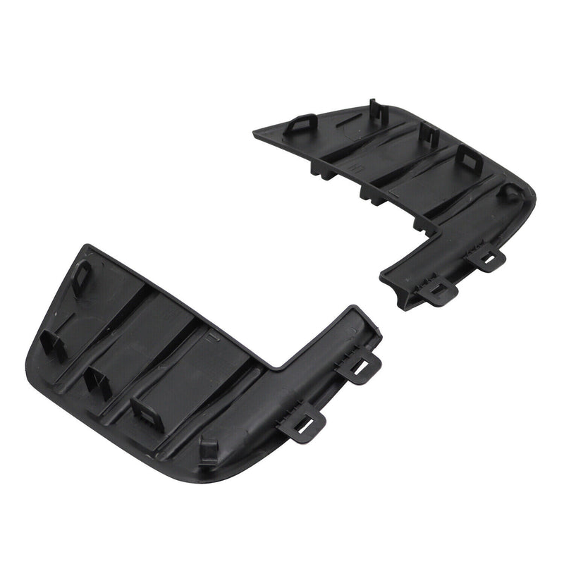 DURAFORCE 2PCS Front Bumper Cover Trim Molding Fit For 2019 2020-2022 Chevy Silverado 1500