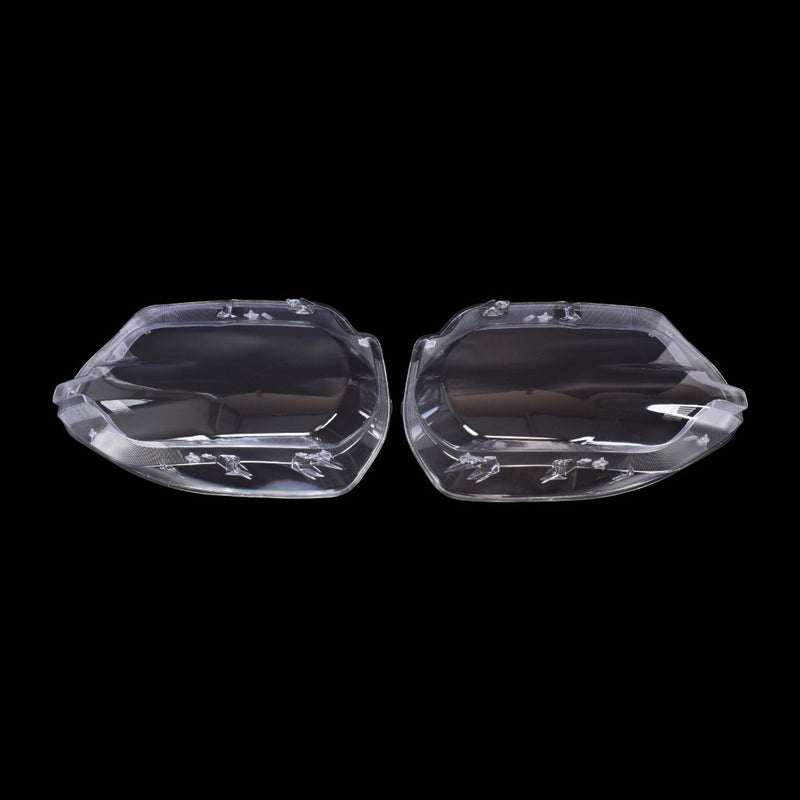 DURAFORCE For Ford Bronco Sport 2021-2024 A Pair Headlight Lens Cover Lampshade Shell+Glue