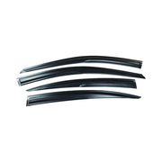 DURAFORCE For 2010-2014 13 Subaru Legacy Window Visor Rain Guard Vent Deflector Tape on