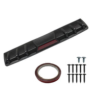 DURAFORCE For Infiniti G37 G35 Sedan Rear Bumper Diffuser 6 Shark Fin Splitter Lip Spoiler