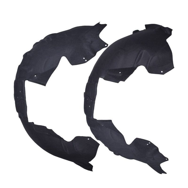 Front Driver Passenger Fender Liner Set with Clips for Audi A4 S4 2009 2012