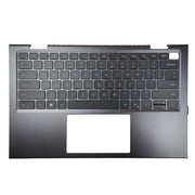 DURAFORCE New Palmrest Backlit Keyboard For Dell Inspiron 14 5410 7415 2-in-1 0D7TNC D7TNC