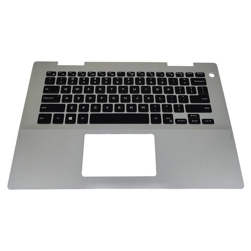 DURAFORCE Silver Palmrest For Dell Inspiron 5482 5491 Keyboard w/Backlit Upper Case 041KVJ