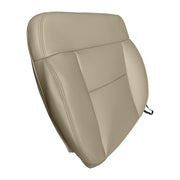 DURAFORCE For Ford F150 2004 2005-2008 Driver Bottom Replacement Leather Seat Cover Tan