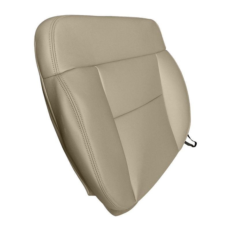 DURAFORCE For Ford F150 2004 2005-2008 Driver Bottom Replacement Leather Seat Cover Tan
