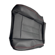 DURAFORCE Driver Bottom Leather Seat Cover Red Seam For 2008-2020 Dodge Grand Caravan