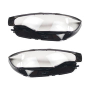 DURAFORCE Left&Right Clear Headlight Headlamp Lens Covers For Audi A6 C7 2011-2015