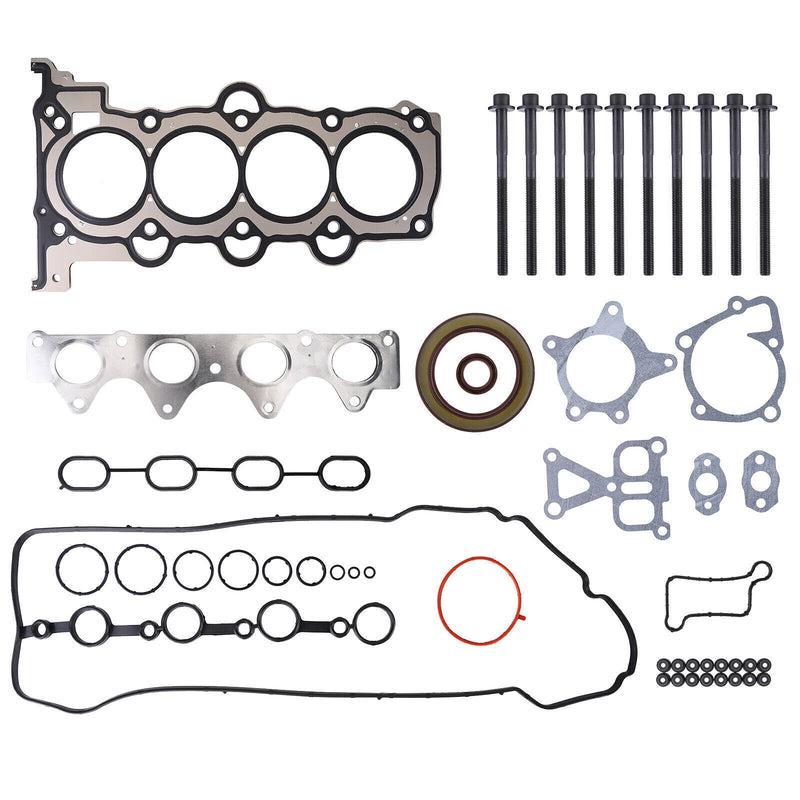 DURAFORCE For 2012-2019 Hyundai Kia Accent Rio 1.6L L4 DOHC 16V Head Gasket With Bolts Set