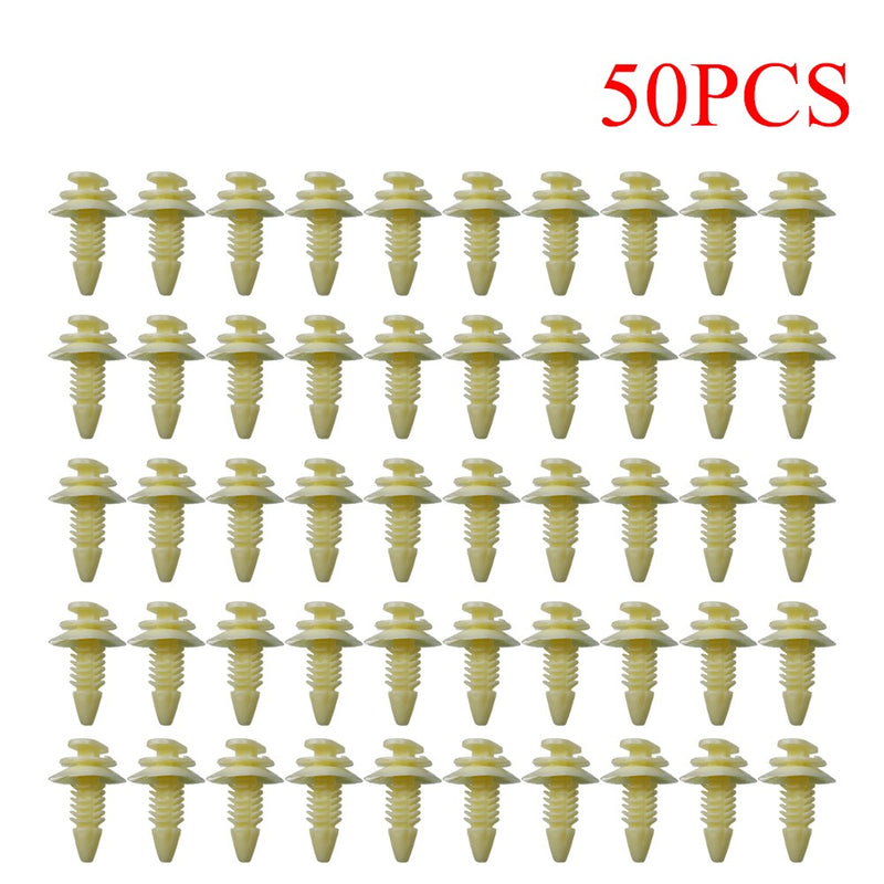 DURAFORCE 50 Pcs DOOR TRIM PANEL CLIPS For 1988-2000 Chevy C3500 1988-1999 Chevy K1500