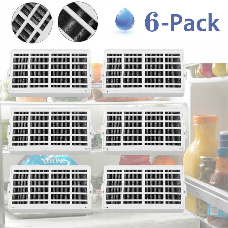 DURAFORCE 6 × Replacement Air Filter For Whirlpool W10311524 AIR 1 Fresh Flow Refrigerator