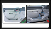 DURAFORCE Driver Side Door Armrest Repair Fits For 10-2014 Chevy Tahoe Silverado Gray