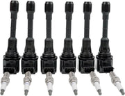 DURAFORCE 6 UF550 Ignition Coil Iridium Spark Plug for V6 3.5L 09-20 Nissan Maxima Murano