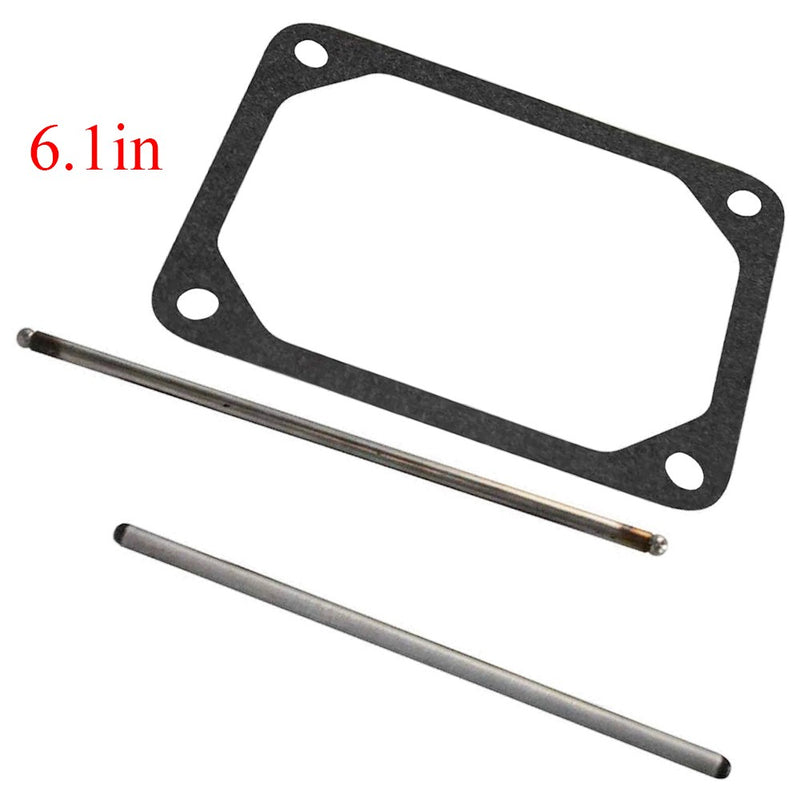 DURAFORCE Push Rod Set & Valve Cover Gasket for Briggs & Stratton 690981 690982 690971