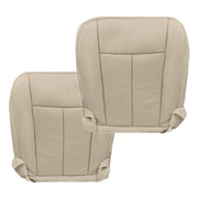 DURAFORCE Leather Bottom Seat Cover Tan For 2007-14 Ford Expedition Driver & Passenger New