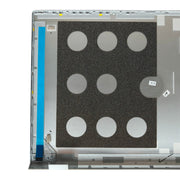 DURAFORCE New Sliver Back Cover For Dell Inspiron 15 5501 5502 5504 5505 Top Lid 0MCWHY US