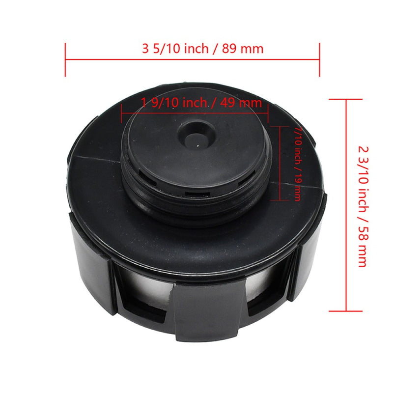 DURAFORCE Hydraulic Oil Vent Cap 6727475 For Bobcat S110 S130 Skid Stee 6560209 1779011B