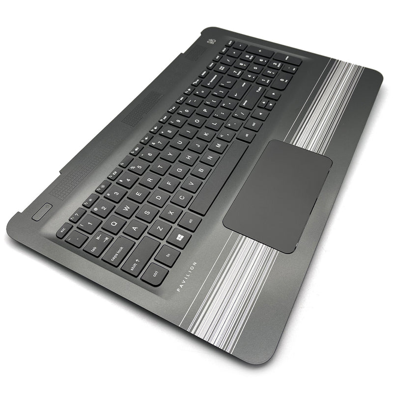 DURAFORCE For HP Pavilion 15-AW 15-AU023CL 15-AU Palmrest Keyboard Non-Backlit 856026-001