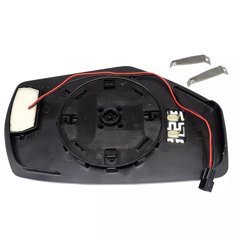 DURAFORCE NEW Left Driver Side Power Heated Mirror Glass w/ Signal For 2014-2017 Silverado