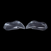 DURAFORCE Left Right Clear Headlight Headlamp Lens Cover For BMW 7 Series E65 E66 2002-05