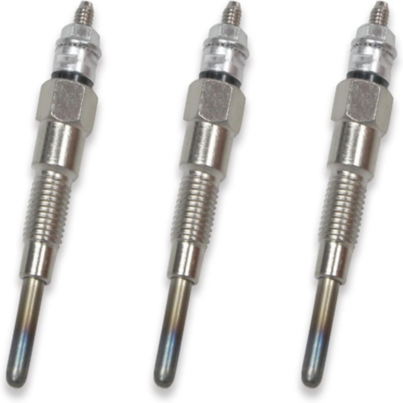 DURAFORCE 3 Pcs Glow Plug 16851-65510 For Kubota D722 D902 D905 D1005 D1105 V1505 V1305