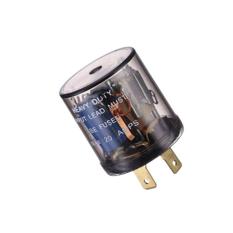 EF32 2 Pin Variable Car LED Turn Signal Light Blinker Relay 20 Amps 12V