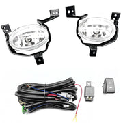 DURAFORCE Left+Right Front Bumper Fog Lights+Switch+Wiring For 2010-2011 Honda CR-V CRV