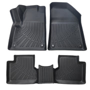 DURAFORCE For 2015-2023 Jeep Grand Cherokee TPE All-Weather Front & Rear Floor Mats Liners