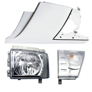 DURAFORCE Side Panel Turn Signal Lamp Headlight For ISUZU NPR NQR NRR 08-20 Passenger side