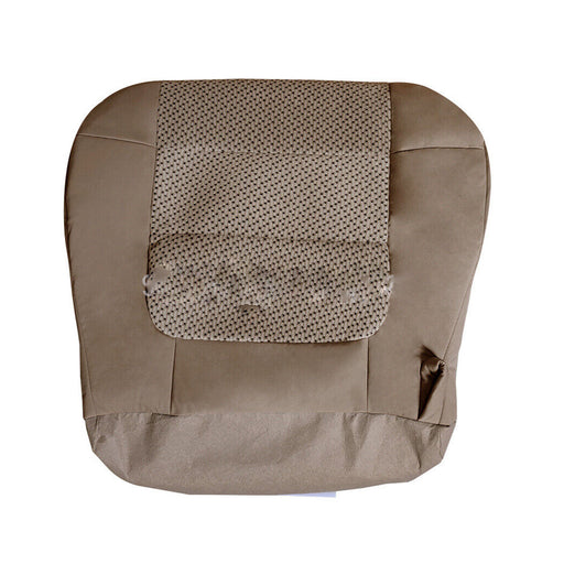 DURAFORCE New For 2001-03 Ford F150 XLT Driver Bottom Cloth Seat Cover Med Parchment Tan