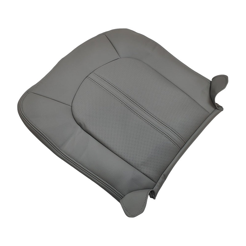 DURAFORCE For 2008 2009 - 2013 Cadillac CTS Front Driver Bottom Leather Seat Cover Gray