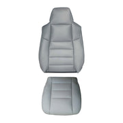 DURAFORCE For 2002-2007 Ford F250 F350 Super Duty Driver Side Leather Seat Cover Gray