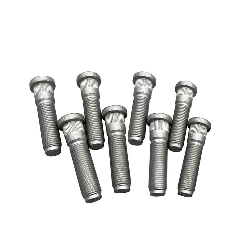 DURAFORCE 8X New Front & Rear Wheel Hub Stud Set For 2012-19 Dodge Ram 2500 3500 6509866AA