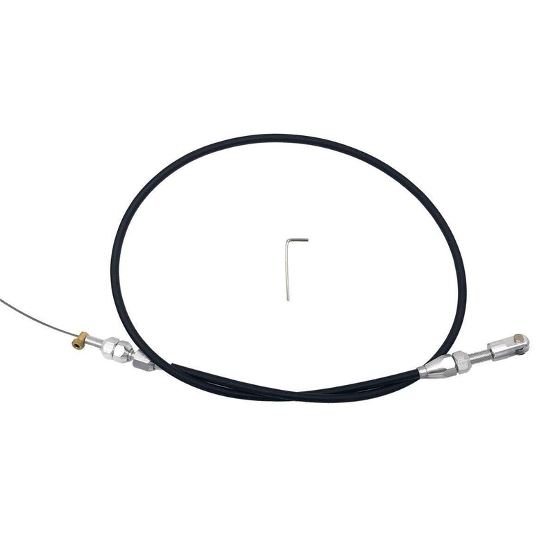 DURAFORCE 36" Stainless Steel Black Throttle Cable for LS1 Chevy 4.8 5.3 5.7 6.0 Engine LS