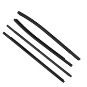 DURAFORCE Weatherstrip Rubber Seal Set of 4 For Ford Ranger 2021 XLT Crew Cab Pickup