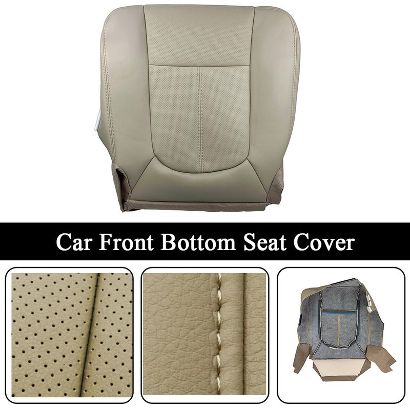 DURAFORCE Front Driver Leather Seat Cover For 2011 2012-2016 Ford F250 F350 F450 F550