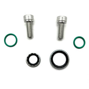 DURAFORCE LS Swap AC Compressor Adapter Fittings For Denso 10S17F & 10S20F