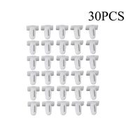 DURAFORCE 30x Door Sill Trim Clips For BMW E21 F31 F34 G30 F10 E61 F13 E23 E32 E38 E31 F02