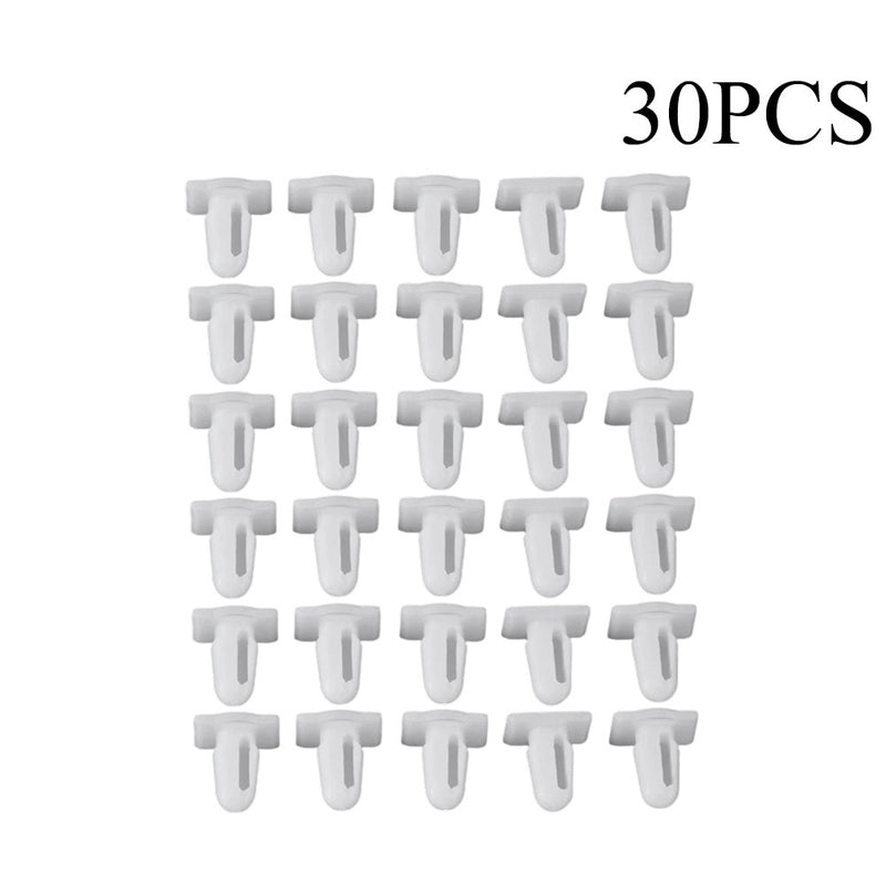 DURAFORCE 30x Door Sill Trim Clips For BMW E21 F31 F34 G30 F10 E61 F13 E23 E32 E38 E31 F02