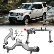 DURAFORCE Metal Coolant Water Pipe System Kit LR075991 LR092992 For Land Rover Range Rover
