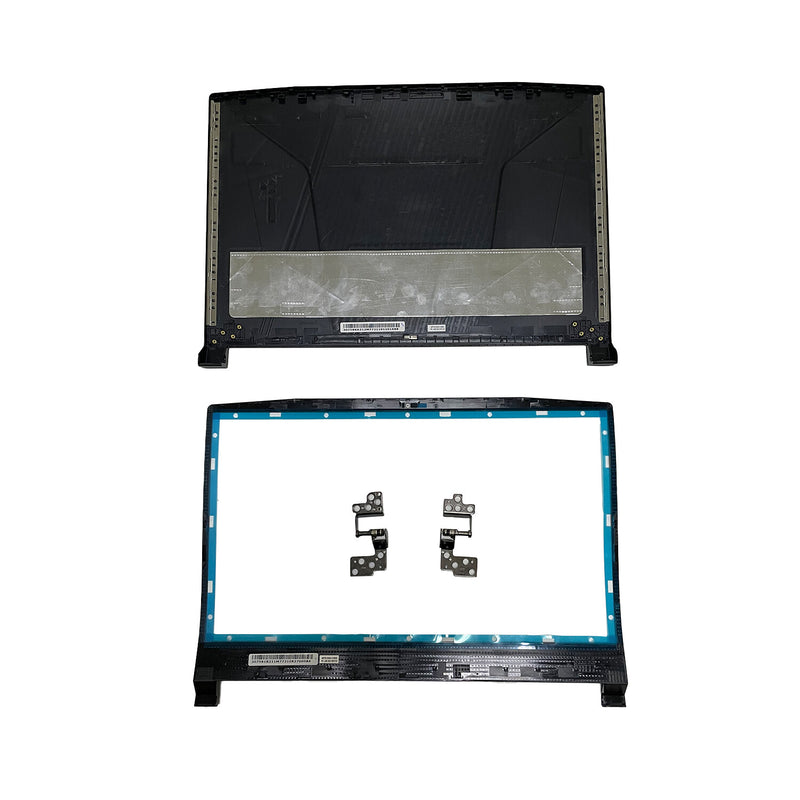 MS1581 MS 1582 Plastic Back Cover Bezel Hinges Black for MSI Katana GF66 11UG