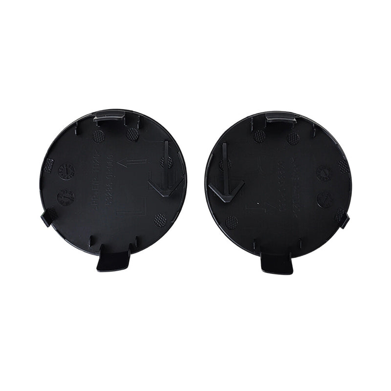 DURAFORCE Front Bumper Tow Hook Cover Caps For Toyota RAV4 2013 2014 2015 2PCS LH&RH