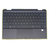 DURAFORCE Palmrest Keyboard Backlit Touchpad L73748-001 For HP Spectre X360 13-AW TPN-Q225