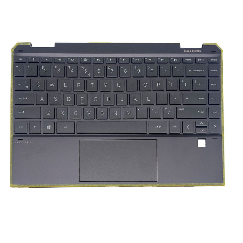DURAFORCE Palmrest Keyboard Backlit Touchpad L73748-001 For HP Spectre X360 13-AW TPN-Q225