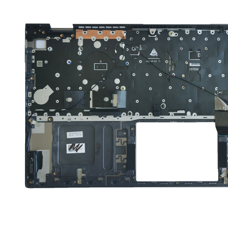DURAFORCE New Palmrest Cover Backlit Keyboard 06P0TG For Dell Inspiron 15Pro 5510 5515 USA