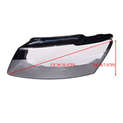 DURAFORCE Headlight Headlamp Lens Cover For Audi Q5 2013 2014 2015 2016 2017 Left & Right