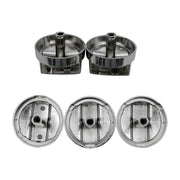 DURAFORCE Stove Cooktop Knob WB03X29300 for GE Gas Range JGP3030SL1SS JGP3030SL2SS 5Pcs