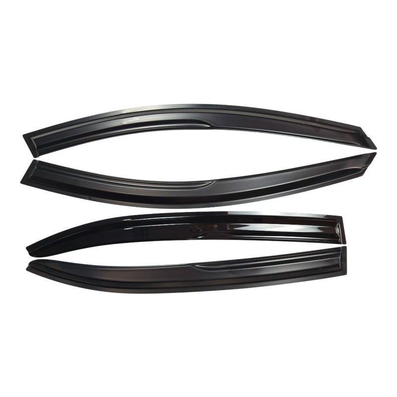 DURAFORCE M Style Window Visors Acrylic For 2014-2019 Mazda 3 Sedan Hatchback