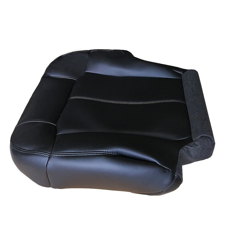 DURAFORCE For 1999- 02 Chevy Silverado 1500 2500 Driver Side Leather Seat Cover Dark Gray