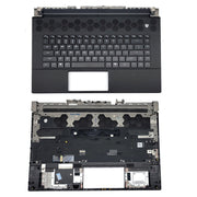 DURAFORCE New Palmrest For Alienware M16 R1 Keyboard W/Backlit Black Upper Case 0CGM3Y US